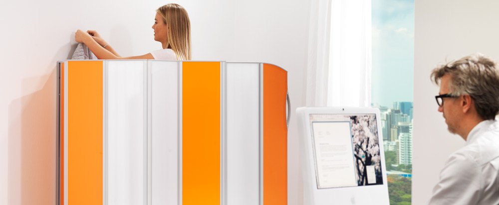 Recepción y vestuario