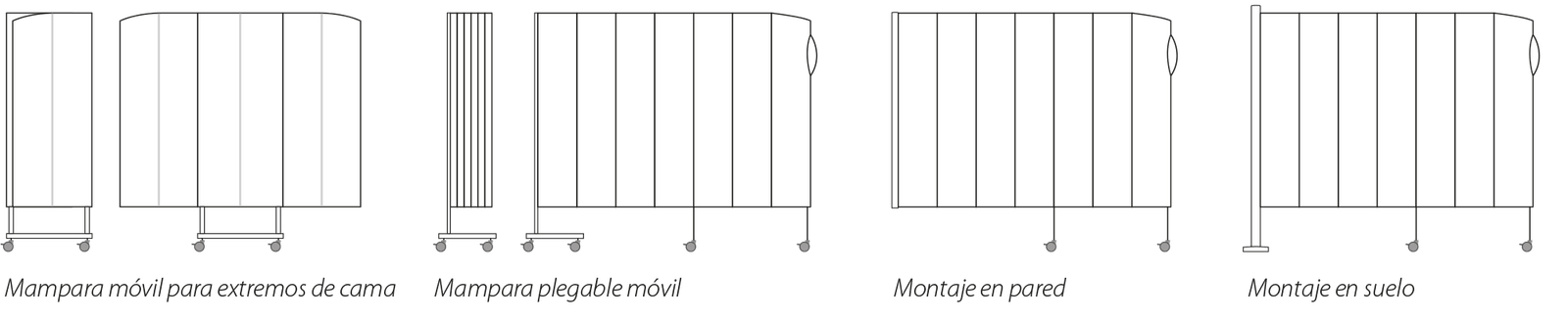 Mamparas para Hospital